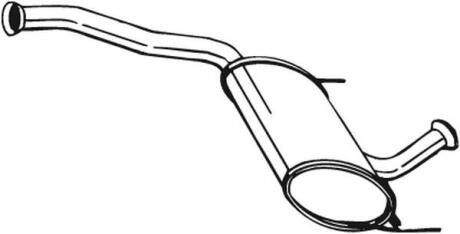 Деталі вихлопної системи BOSAL 281-693