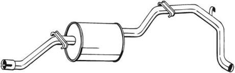 Задній. глушник,випускна сист. BOSAL 285-413