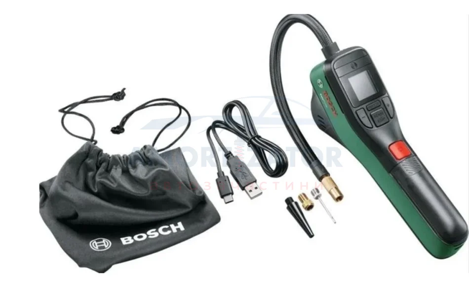 BOSCH Акумуляторний пневматичний насос EasyPump (макс - 10,3 бар) BOSCH TOOLS 0603947000 (фото 1)