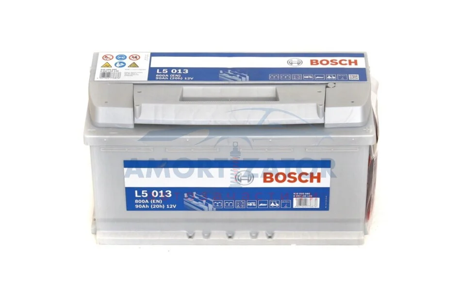 Акумуляторна батарея 90А BOSCH 0 092 L50 130 (фото 1)