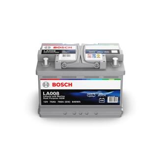 Акумулятор 12В/70Ач/760А BOSCH 0092LA0080