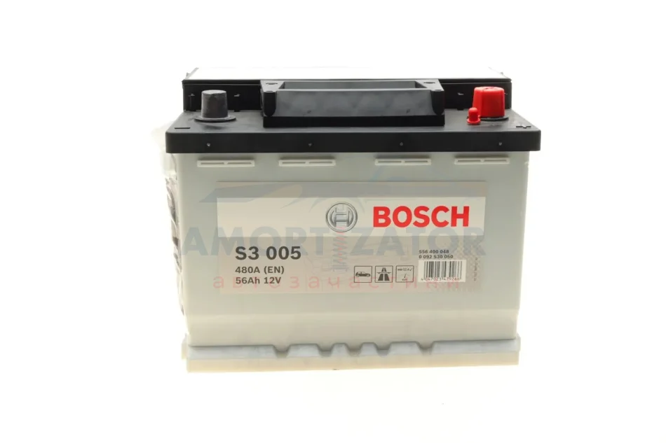 Акумуляторна батарея Bosch 12В/56Аг/480А/13,47кг BOSCH 0 092 S30 050 (фото 1)