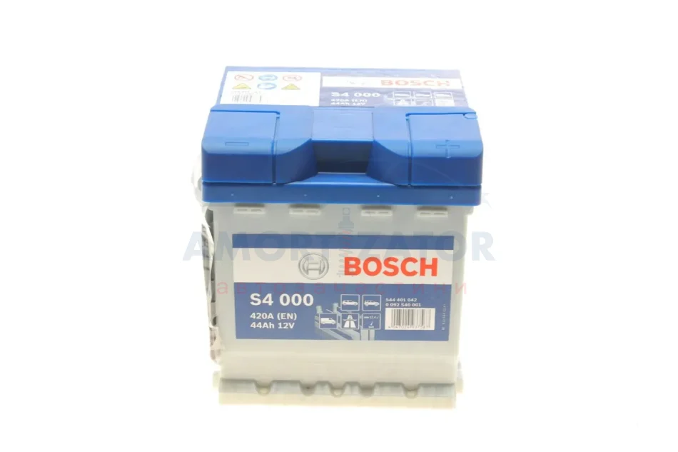 Акумулятор Bosch 12В/44Аг/420А/10,64кг BOSCH 0 092 S40 001 (фото 1)