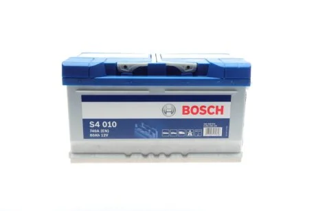 Акумулятор 12В/80Аг/740А/18,79кг BOSCH 0 092 S40 100