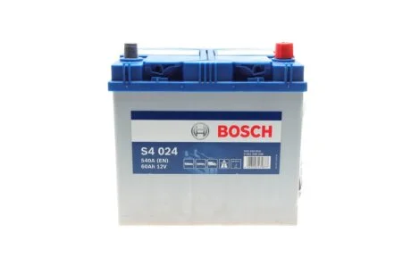Акумулятор 12В/60Аг/540А/14,11кг BOSCH 0 092 S40 240