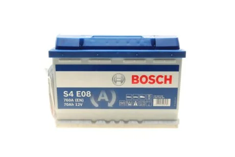 Акумулятор 12В/70Аг/760А/19,14кг BOSCH 0 092 S4E 081