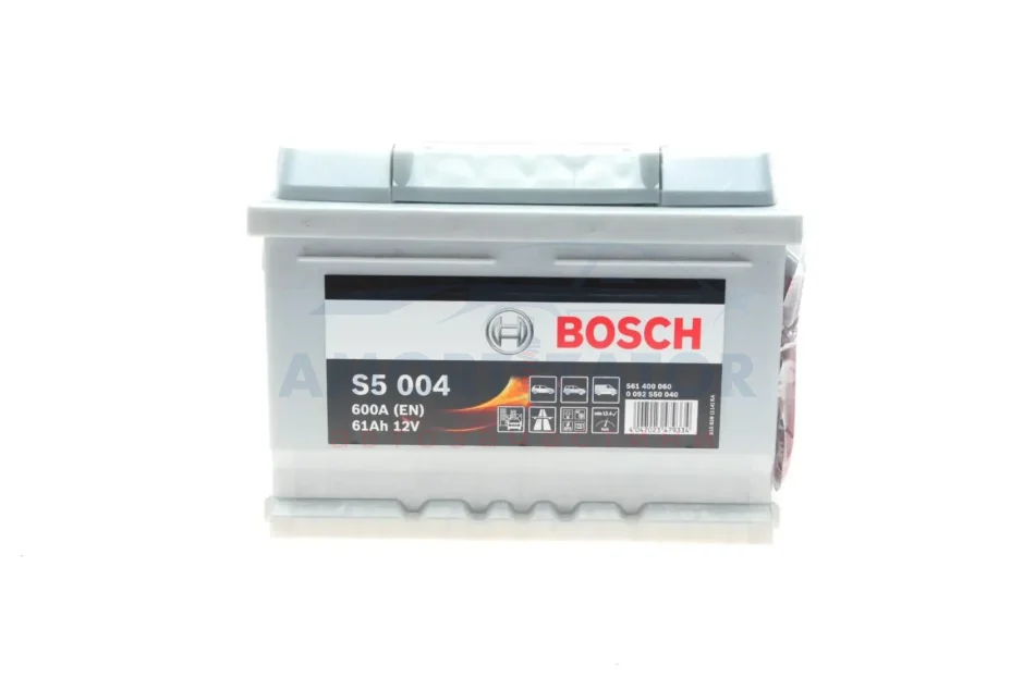 Акумулятор Bosch 12В/61Аг/600А/13,99кг BOSCH 0 092 S50 040 (фото 1)