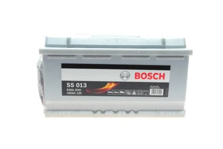 Акумулятор 12В/100Аг/830А/21,71кг BOSCH 0 092 S50 130