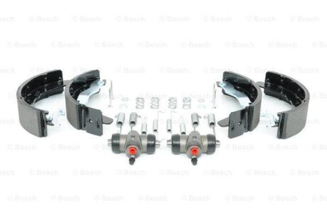 VW Комплект гальмівних колодок PRO TRANSPORTER T3 82- BOSCH 0204113596
