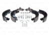 VW Комплект гальмівних колодок SUPER PRO TRANSPORTER T4 90- BOSCH 0204113692 (фото 3)