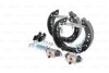 CITROEN Комплект гальм SUPERPRO (колодки + циліндри) C2, C3, Peugeot BOSCH 0204114613 (фото 1)