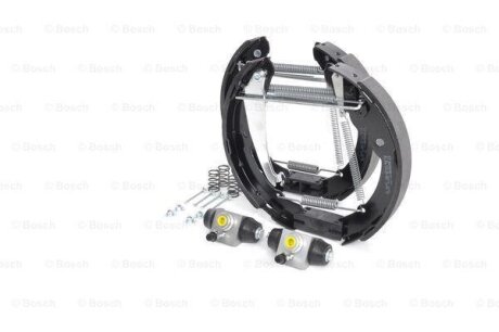 VW К-т гальмівних колодок (барабан) SUPER PRO CADDY II 96-, SEAT BOSCH 0204114635