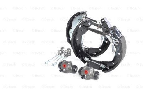 CHEVROLET К-т гальмівних колодок (барабан) SUPER PRO DAEWOO BOSCH 0204114659