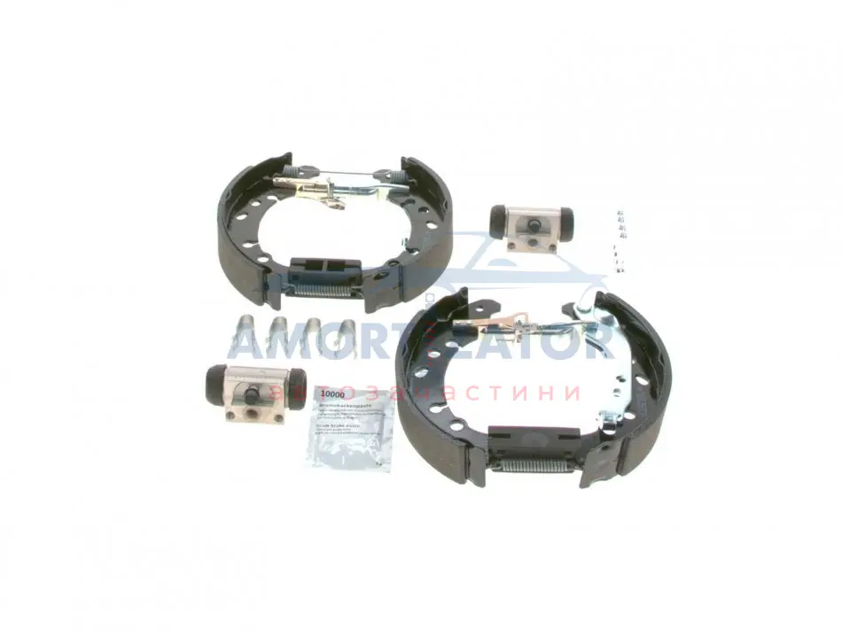 TOYOTA К-т гальмівних колодок (барабан) SUPER PRO YARIS 10- BOSCH 0204114692 (фото 1)
