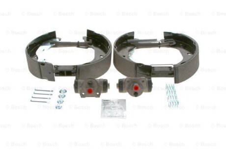 FORD К-т гальмівних колодок (барабан) SUPER PRO TRANSIT 00- (254*52) BOSCH 0204211392