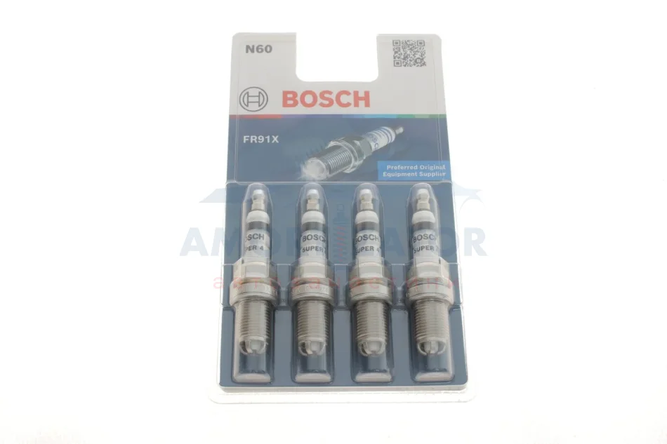 Свіча запалювання (к-т 4 шт) BOSCH 0242222804 (фото 1)