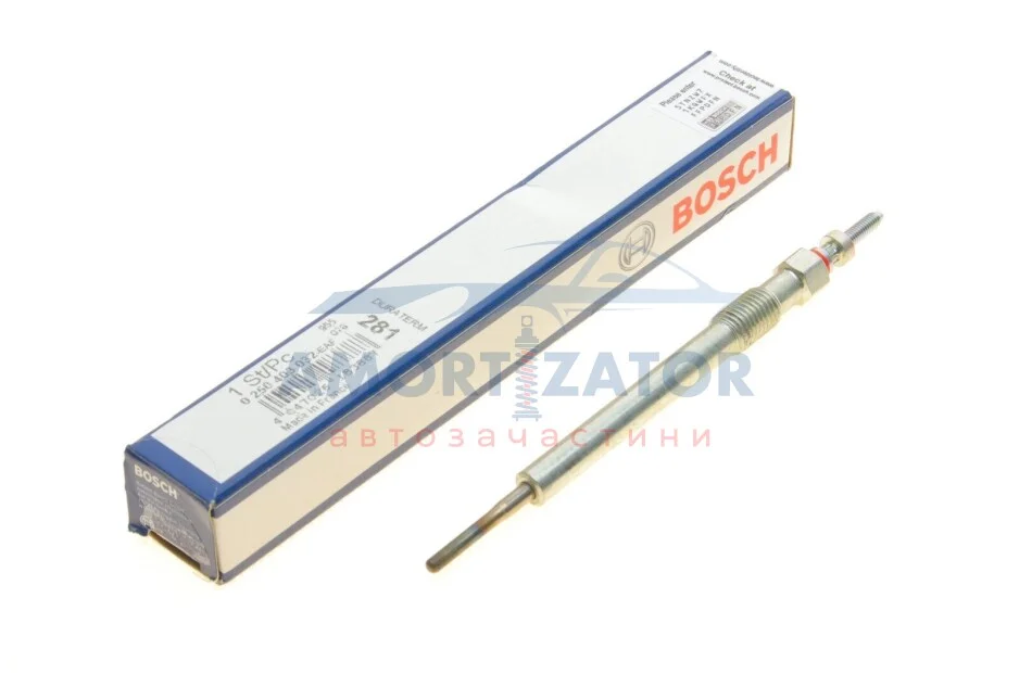 Свічка розжарювання BOSCH 0 250 403 032 (фото 1)