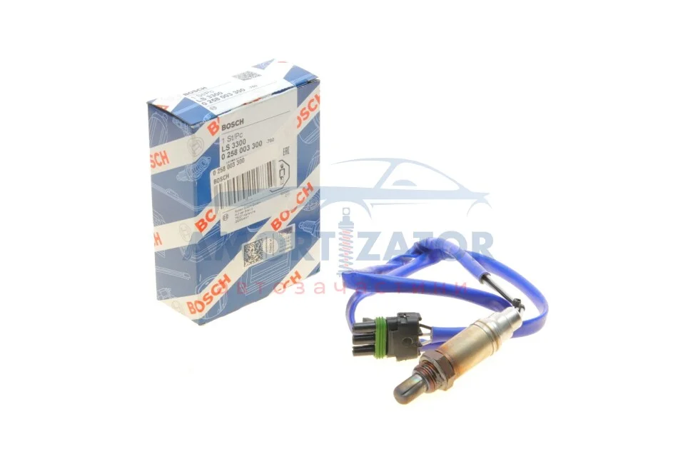 Лямбда-зонд OPEL VECTRA, OMEGA (вир-во Bosch) BOSCH 0 258 003 300 (фото 1)