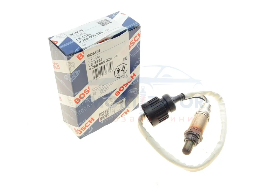 Лямбда-зонд BMW 3 (E36), 5 (E34), 7 (E32) (вир-во Bosch) BOSCH 0 258 005 324 (фото 1)