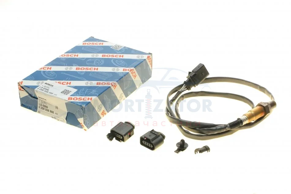 Лямбда-зонд VAG (вир-во Bosch) BOSCH 0 258 006 986 (фото 1)