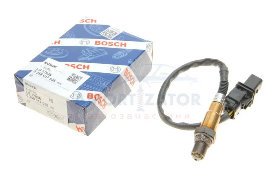 Лямбда зонд BOSCH 0 258 017 036 (фото 1)