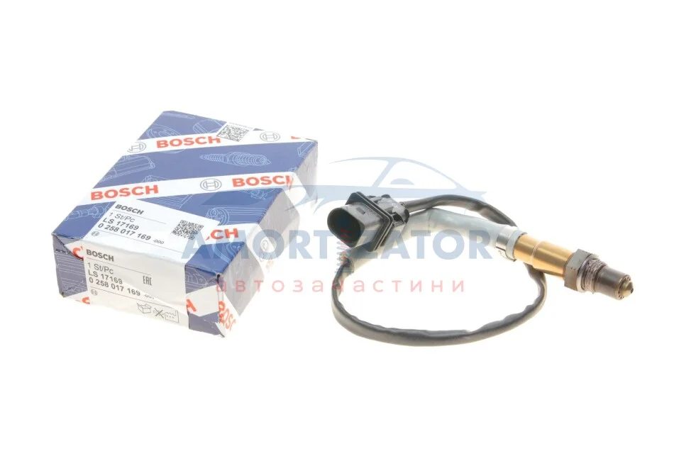 Лямбда-зонд BOSCH 0 258 017 169 (фото 1)