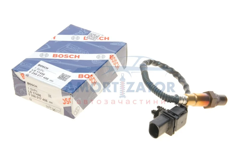 Лямбда-зонд BOSCH 0 258 017 456 (фото 1)