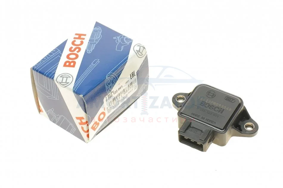 ПОТЕНЦІОМЕТР ДРОСЕЛЬНОЇ ЗАСЛІНКИ 0 280 122 001 BOSCH 0280122001 (фото 1)