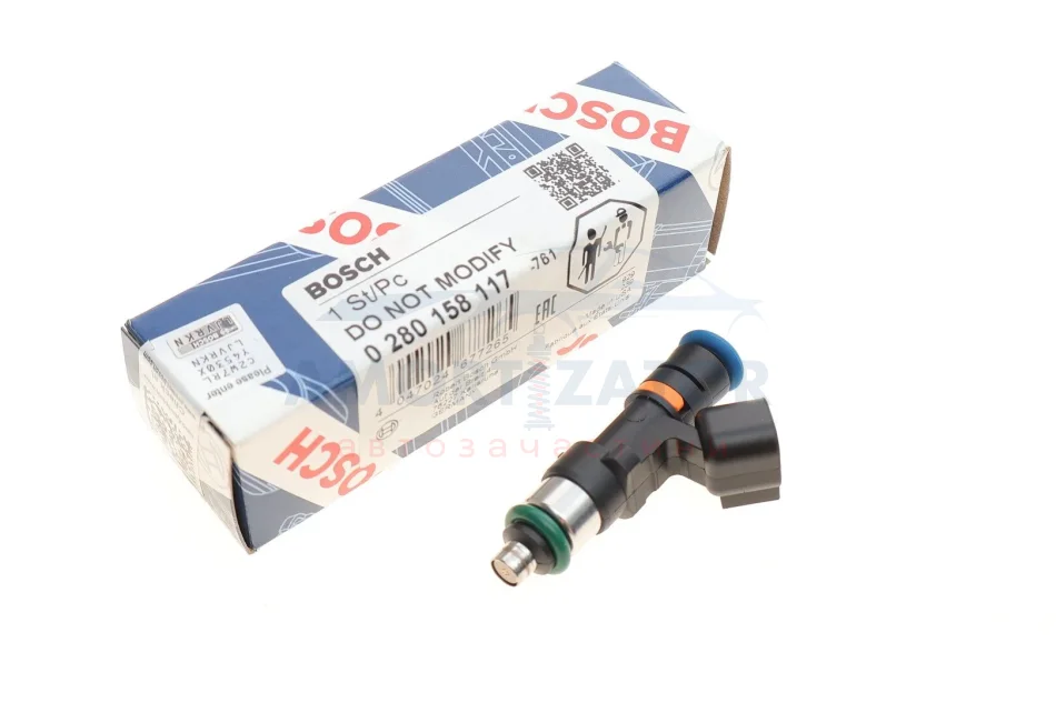 Паливний інжектор 525cc/min 3 bar BOSCH 0 280 158 117 (фото 1)