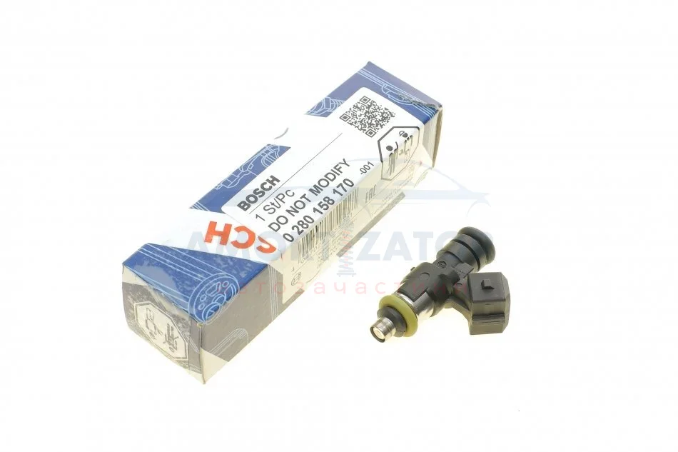 Форсунка бензин RENAULT 1.4i/1.6i(вир-во Bosch) BOSCH 0280158170 (фото 1)