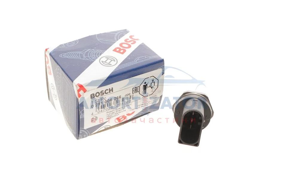 ДАТЧИК ТИСКУ BOSCH 0 281 006 266 (фото 1)