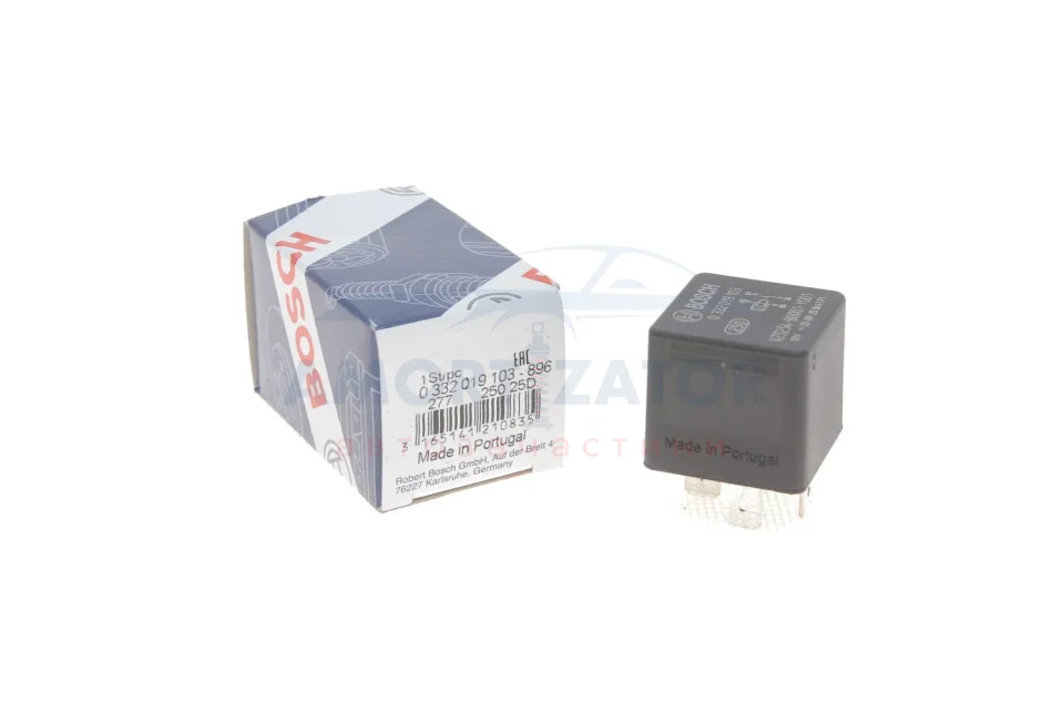 Реле (не більш 60Вт і більш 2А) BOSCH 0 332 019 103 (фото 1)