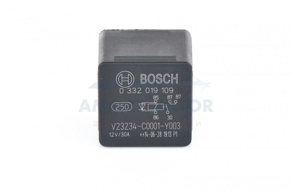 (LV) Pеле бензонасоса VOLGA 31105, 3409 газель/соболь BOSCH 0332019109 (фото 1)