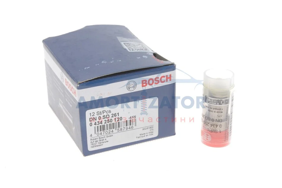 Розпилювач MERCEDES DN 0 SD 261 (вир-во Bosch) BOSCH 0 434 250 120 (фото 1)