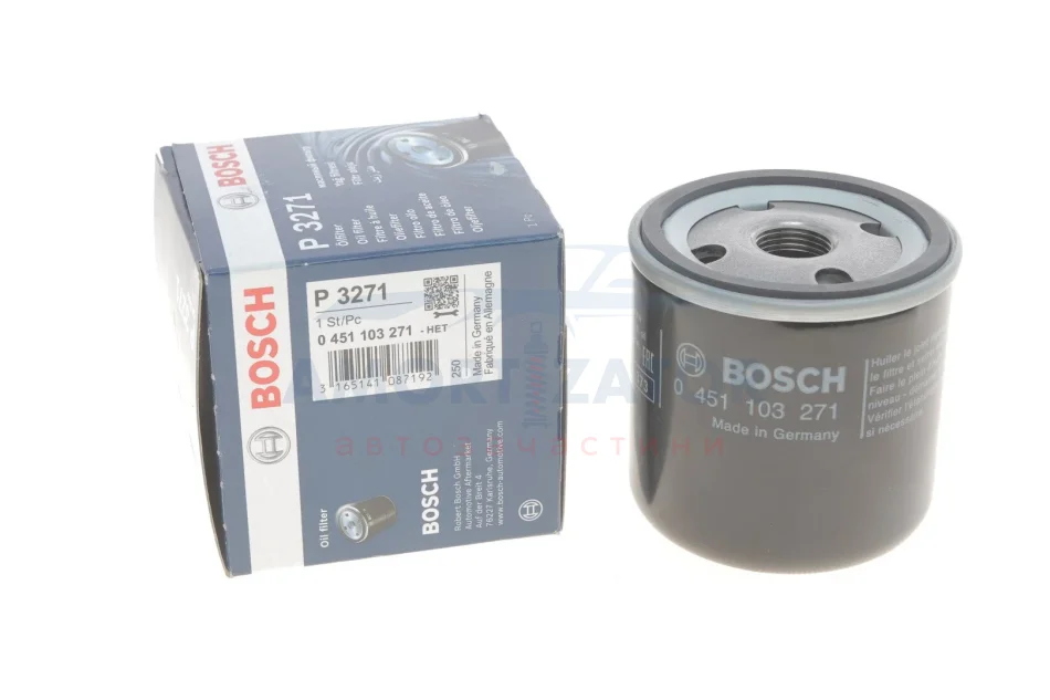 МАСТИЛЬНИЙ ФІЛЬТР 0 451 103 271 BOSCH 0451103271 (фото 1)