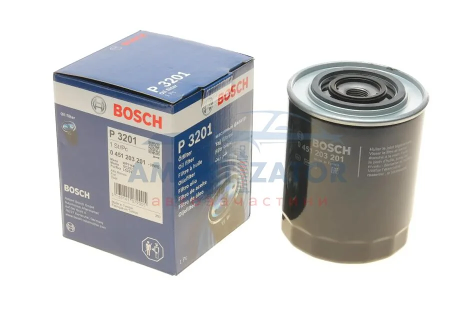МАСТИЛЬНИЙ ФІЛЬТР BOSCH 0 451 203 201 (фото 1)