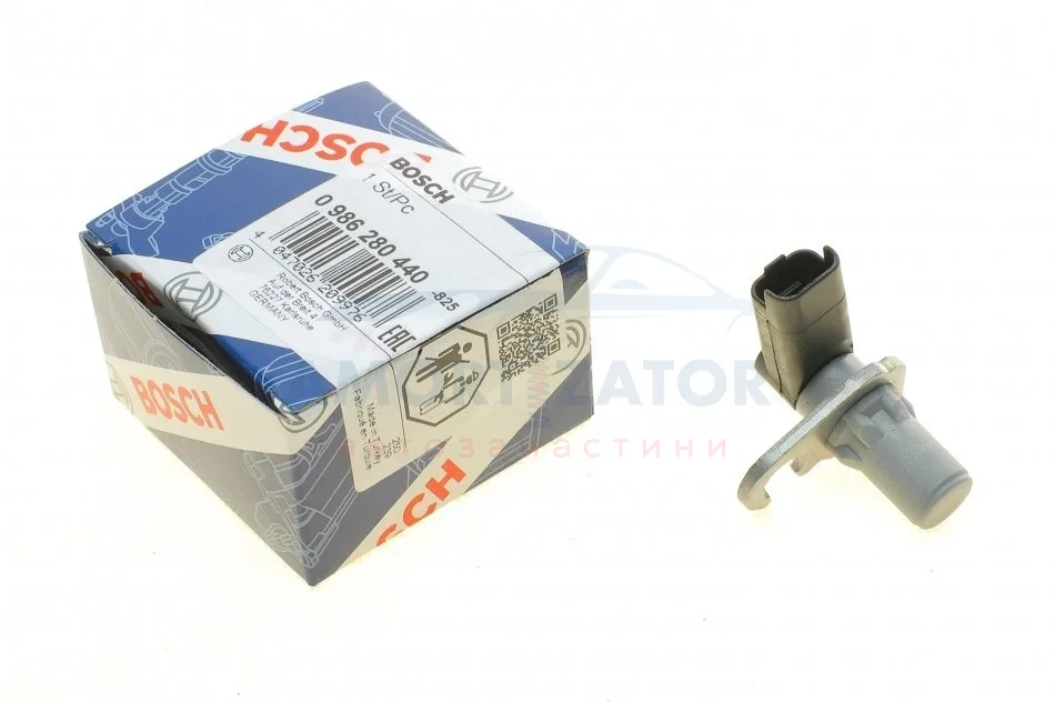 ДАТЧИК ШВИДКОСТІ ОБЕРТАННЯ BOSCH 0986280440 (фото 1)