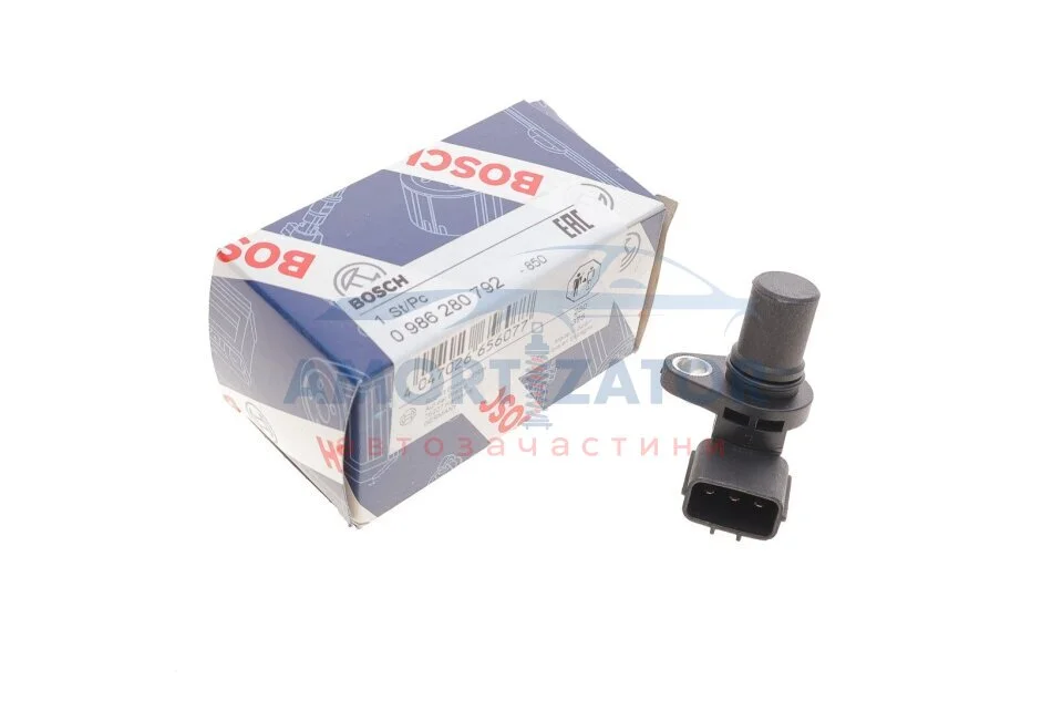 ДАТЧИК ОБЕРТОВОЇ ШВИДКОСТІ 0 986 280 792 BOSCH 0986280792 (фото 1)