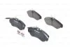 Комплект гальмівних колодок передн, CITROEN JUMPER I FIAT DUCATO PEUGEOT BOXER 1.9D-2.8D 02.94-09.09 BOSCH 0986424031 (фото 1)