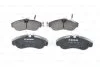Комплект гальмівних колодок передн, CITROEN JUMPER I FIAT DUCATO PEUGEOT BOXER 1.9D-2.8D 02.94-09.09 BOSCH 0986424031 (фото 4)