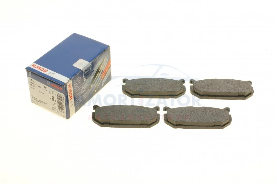 Комплект гальмівних колодок - дискові BOSCH 0 986 424 266 (фото 1)