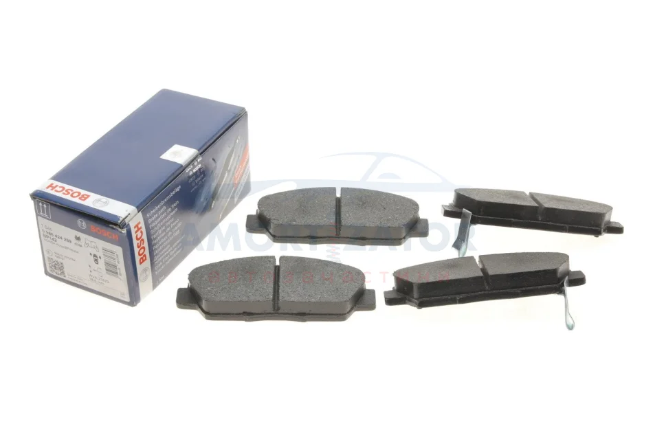 ГАЛЬМІВНІ КОЛОДКИ, ДИСКОВІ 0 986 424 289 BOSCH 0986424289 (фото 1)