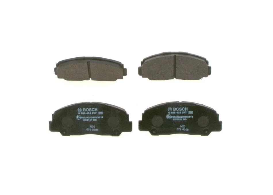 Гальмівні колодки, дискові BOSCH 0986424297 (фото 1)