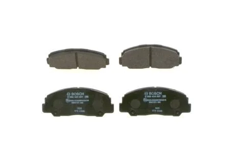 Гальмівні колодки, дискові BOSCH 0986424297