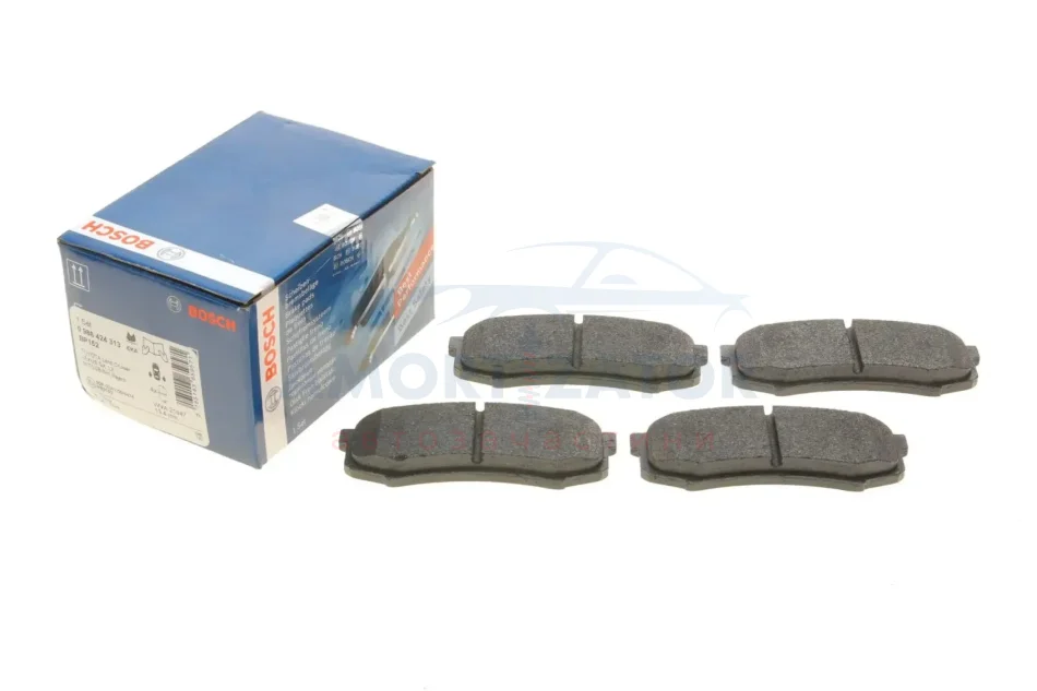 Комплект гальмівних колодок - дискові BOSCH 0 986 424 313 (фото 1)