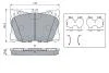 Гальмівні колодки BOSCH 0986424335 (фото 1)