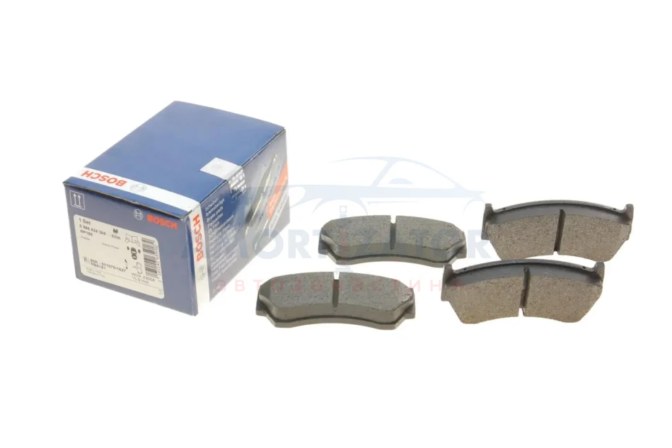 ГАЛЬМІВНІ КОЛОДКИ, ДИСКОВІ BOSCH 0 986 424 369 (фото 1)