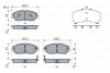 Комплект гальмівних колодок передн, HYUNDAI H350 2.5D 04.15- BOSCH 0986424395 (фото 7)