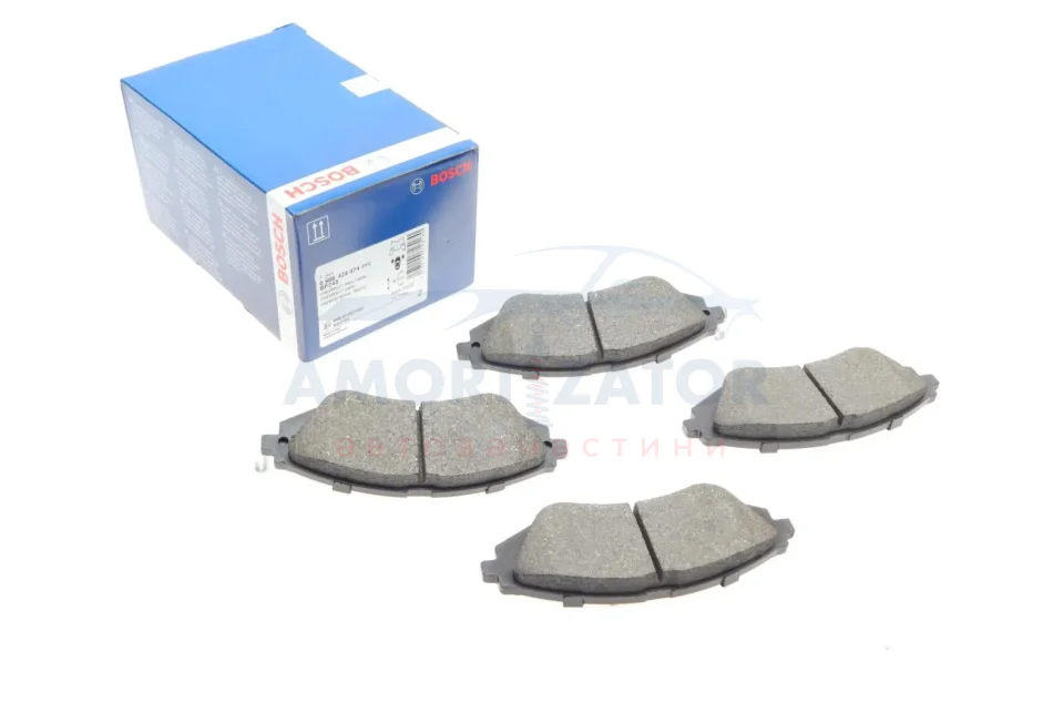 ГАЛЬМІВНІ КОЛОДКИ, ДИСКОВІ 0 986 424 474 BOSCH 0986424474 (фото 1)