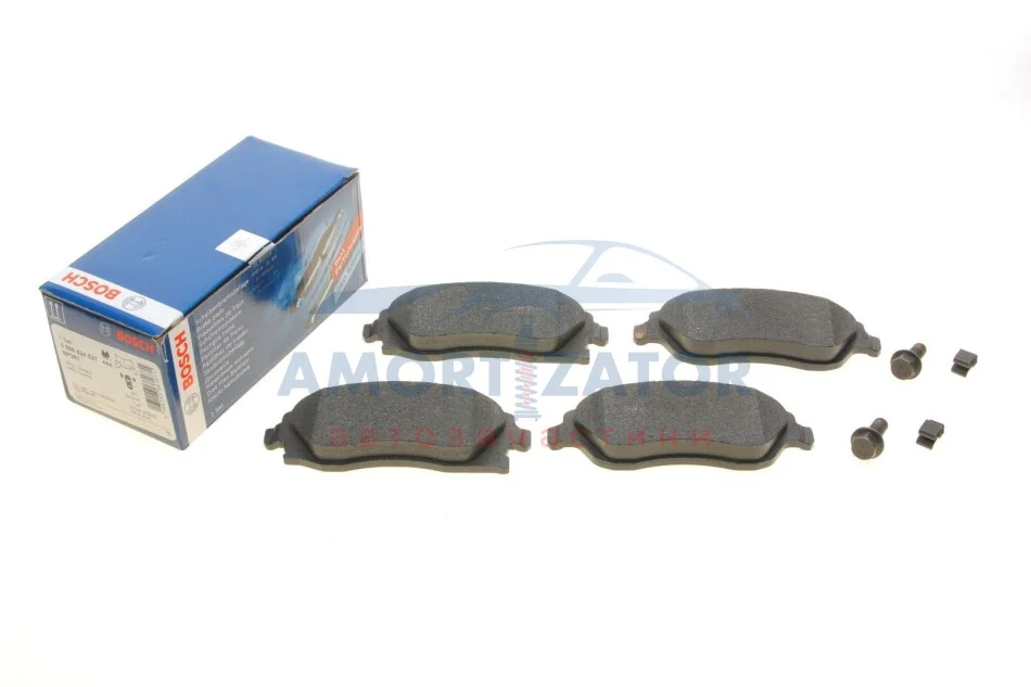 ГАЛЬМІВНІ КОЛОДКИ, ДИСКОВІ BOSCH 0 986 424 527 (фото 1)
